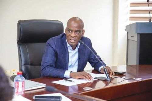 The Minister of Education, Hon. Haruna Iddrisu